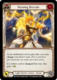Beaming Bravado Red (Dusk till Dawn) — Flesh & Blood TCG Card Value