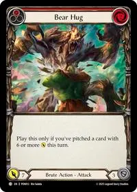 Bear Hug Red (Compendium of Rathe)