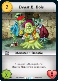 Beast E Bois (The Desolation of Blarg) — Munchkin CCG Card Value