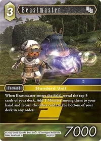 Beastmaster (Emissaries of Light) — Final Fantasy TCG Card Value