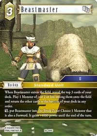 Beastmaster (Gunslinger in the Abyss) — Final Fantasy TCG Card Value