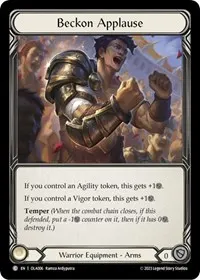 beckon applause (Blitz Deck: Heavy Hitters - Olympia)