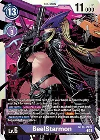 BeelStarmon (Starter Deck 14: Beelzemon Advanced Deck Set) — Digimon Card Game Card Value