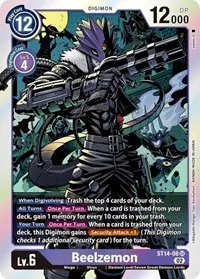 Beelzemon (Starter Deck 14: Beelzemon Advanced Deck Set) — Digimon Card Game Card Value