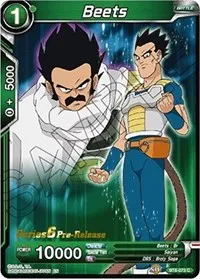 Beets (Destroyer Kings Pre-Release Cards) — Dragon Ball Super CCG Card Value