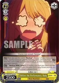 Before the Performance Ruby ([OSHI NO KO])