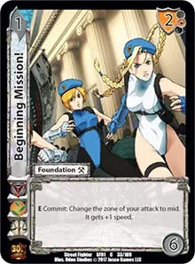 Beginning Mission (Street Fighter CCG)