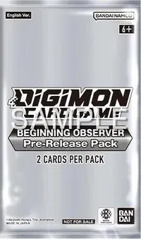 Beginning Observer Pre Release Pack (Beginning Observer Pre-Release Cards)