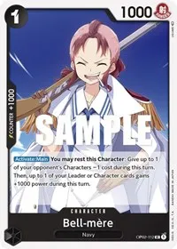 Bell mere (Paramount War) — One Piece Card Game Card Value