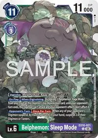 Belphemon Sleep Mode (Sinister Order)