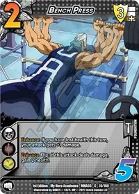 Bench Press (UniVersus: My Hero Academia: Heroes Clash)