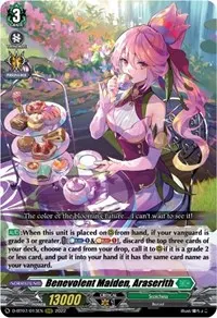 Benevolent Maiden Araserith (D-BT07: Raging Flames Against Emerald Storm)