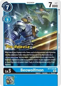 Beowolfmon (Next Adventure Pre-Release Cards)