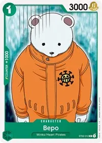 Bepo (Starter Deck 2: Worst Generation)