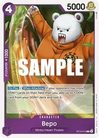 Bepo (Ultra Deck: The Three Captains)
