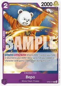 Bepo (Emperors in the New World: 2nd Anniversary Tournament Cards)