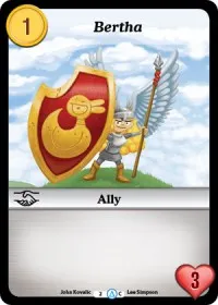 Bertha (Season 1) — Munchkin CCG Card Value