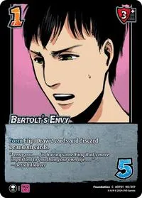 Bertolts Envy (Attack on Titan: Battle for Humanity) — UniVersus Card Value
