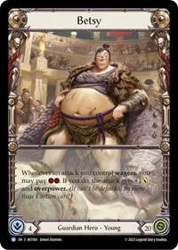 betsy (Blitz Deck: Heavy Hitters - Betsy)