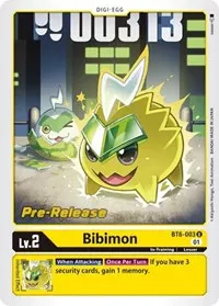 Bibimon (Double Diamond Pre-Release Cards)