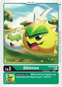Bibimon (New Awakening Pre-Release Cards) — Digimon Card Game Card Value
