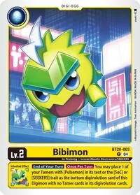 Bibimon (Release Special Booster 2.5) — Digimon Card Game Card Value
