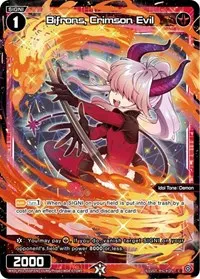 Bifrons Crimson Evil Parallel Foil (Standup Diva)