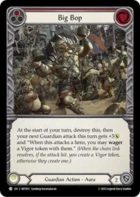 big bop red (Blitz Deck: Heavy Hitters - Betsy) — Flesh & Blood TCG Card Value
