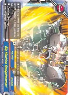Big Machine Sledgehammer (Shine! Super Sun Dragon!!)