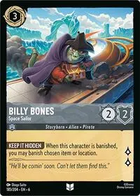 Billy Bones Space Sailor (Azurite Sea)