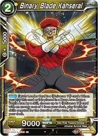 Binary Blade Kahseral (Universal Onslaught) — Dragon Ball Super CCG Card Value