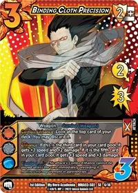Binding Cloth Precision (UniVersus: My Hero Academia: Heroes Clash) — UniVersus Card Value