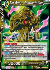 Bio Broly Confrontation (History of Z Pre-Release Cards)