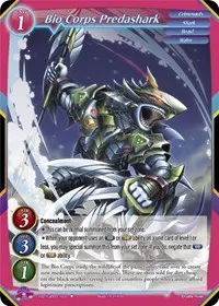 Bio Corps Predashark (Aces of the Cosmos, Assemble!)
