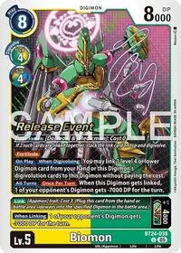 Biomon (Time Stranger Release Event Cards)