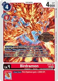 Birdramon (Starter Deck 20: Protector of Light Release Event Cards)