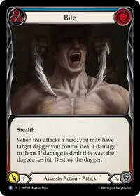 Bite Blue (The Hunted) — Flesh & Blood TCG Card Value