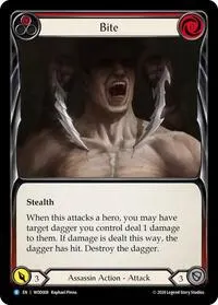 Bite Red (Blitz Deck: The Hunted - Arakni, Web of Deceit)
