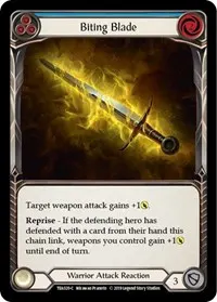 Biting Blade Blue (Hero Deck: Dorinthea)