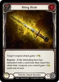 Biting Blade Red (Hero Deck: Dorinthea)
