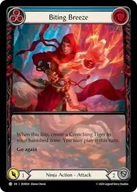 Biting Breeze Blue (Blitz Deck: Part the Mistveil - Zen)