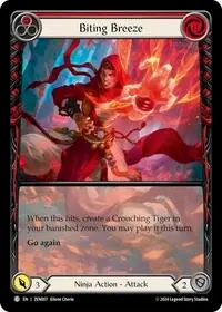 Biting Breeze Red (Blitz Deck: Part the Mistveil - Zen)