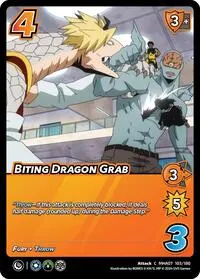 Biting Dragon Grab (UniVersus: My Hero Academia: Girl Power)