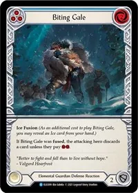Biting Gale Blue (Tales of Aria) — Flesh & Blood TCG Card Value