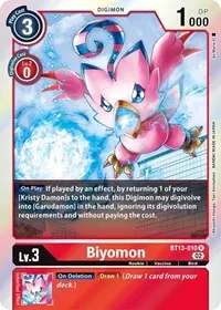 Biyomon (Versus Royal Knights)