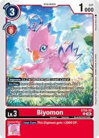 Biyomon (Starter Deck 20: Protector of Light)
