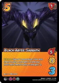 Black Abyss Sabbath (UniVersus: My Hero Academia: Girl Power)