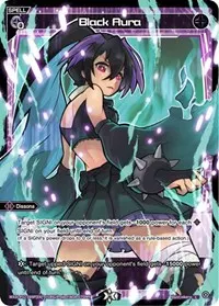 Black Aura Parallel Foil (Dissonance Diva)