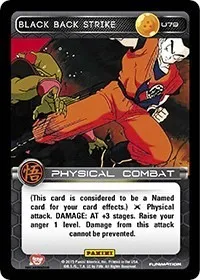 Black Back Strike (Panini: Movie Collection) — Dragon Ball Z TCG Card Value