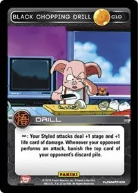 Black Chopping Drill (Panini: Movie Collection)